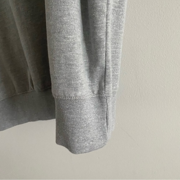 𝅺bdg Crew Neck Grey Purple Colour Block Casual Baggy Sweater - Picture 13 of 15